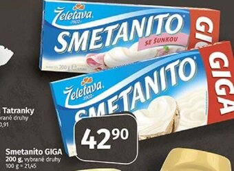 COOP TIP Smetanito GIGA 200 g nabídka