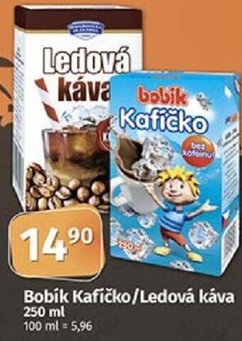 COOP TIP Bobík Kafičko/Ledová káva 250 ml nabídka