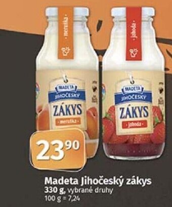 COOP TIP Madeta Jihočeský zákys 330 g nabídka
