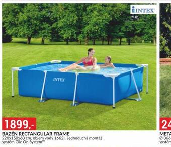 Baumax Bazén rectangular frame nabídka