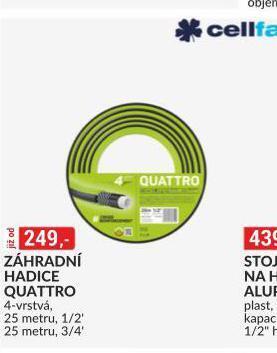 Baumax Zahradní hadice quattro nabídka