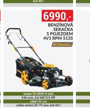 Baumax Benzínová sekačka s pojezdem nabídka