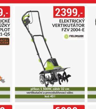 Baumax Elektrický vertikulátor nabídka