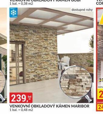 Baumax Venkovní obkladový kámen maribor nabídka