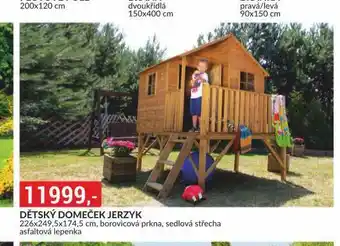 Baumax Dětský domeček jerzyk nabídka