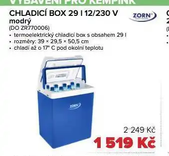 Auto Kelly Chladicí box nabídka