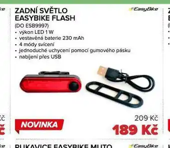 Auto Kelly Zadní světlo easybike flash nabídka