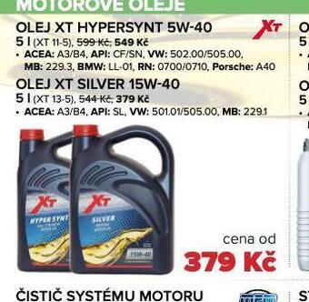 Auto Kelly Motorový olej xt hypersynt 5w-40 nabídka