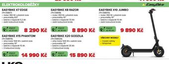 Auto Kelly Elektrokoloběžka easybike x10 jumbo nabídka