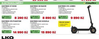 Auto Kelly Elektrická koloběžka easybike x7 edge nabídka