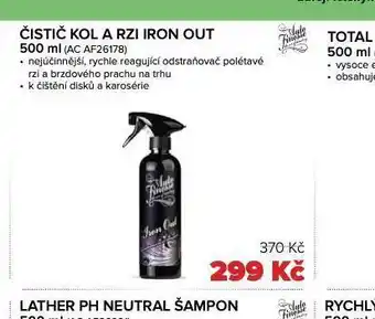 Čistič kol a rzi iron out