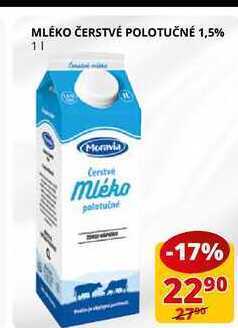 Flop Mléko čerstvé polotučné 1,5% 1l nabídka