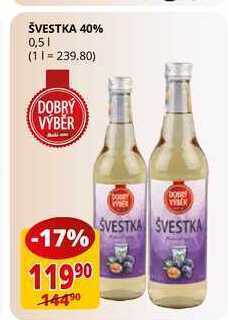 Flop Švestka 40% 0,5l nabídka