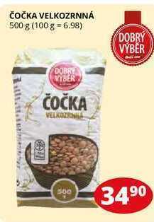 Flop Čočka velkozrnná 500 g nabídka