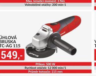 Baumax Úhlová bruska nabídka