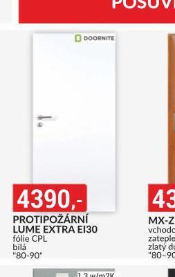 Baumax Dveře protipožární lume extra ei30 nabídka