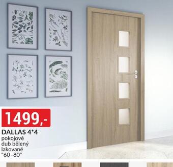 Baumax Dveře dallas 4*4 nabídka