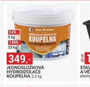 Baumax Jednosložková hydroizolace koupelen nabídka