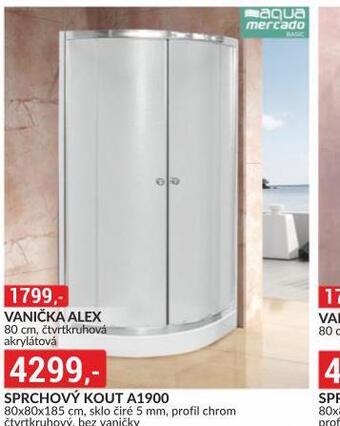 Baumax Sprchový kout a1900 nabídka