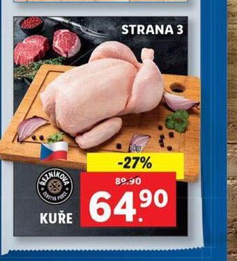 Lidl Kuře nabídka