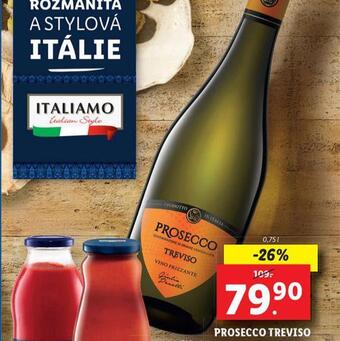 Lidl Prosecco treviso nabídka