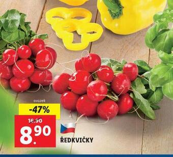 Lidl Ředkvičky nabídka