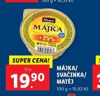 Lidl Hamé májka, matěj, svačinka hamé nabídka