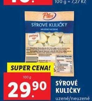 Lidl Sýrové kuličky nabídka