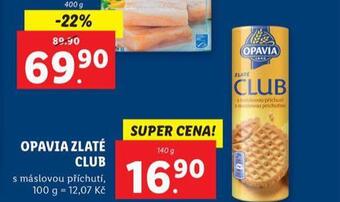 Lidl Opavia zlaté club nabídka