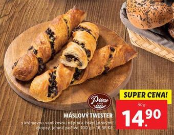 Lidl Máslový twister nabídka