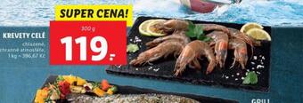 Lidl Krevety celé nabídka