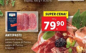 Lidl Antipasti nabídka