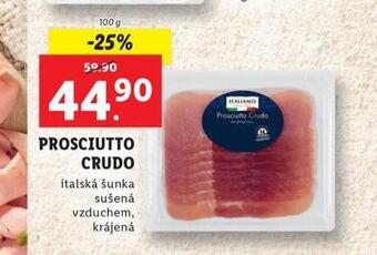 Lidl Prosciutto crudo nabídka
