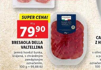 Bresaola della valtellina