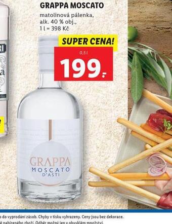 Grappa moscato