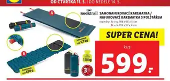 Lidl Nafukovací karimatka s polštářem nabídka