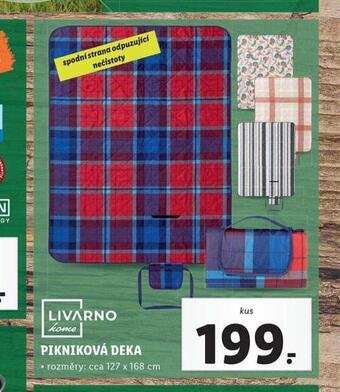 Lidl Pikniková deka nabídka