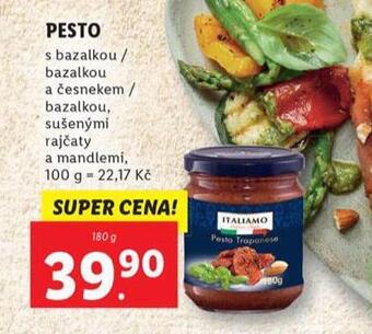 Lidl Pesto nabídka