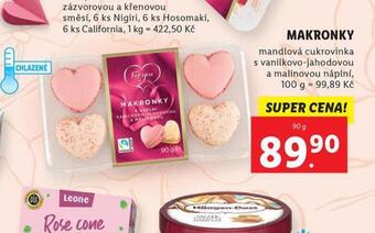 Lidl Makronky nabídka