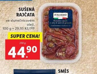 Lidl Sušená rajčata nabídka