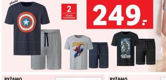 Lidl Pánské pyžamo nabídka