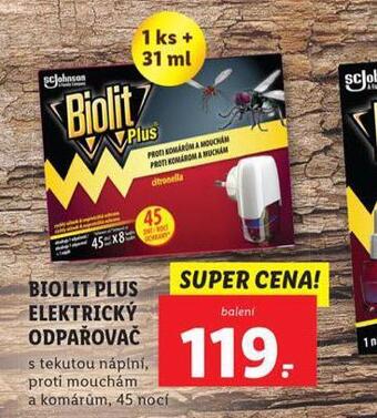 Lidl Biolit plus elektrický odpařovač nabídka
