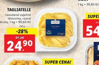 Lidl Tagliatelle nabídka
