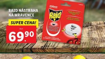 Lidl Raid nástraha na mravence nabídka