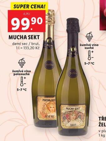 Lidl Mucha sekt nabídka