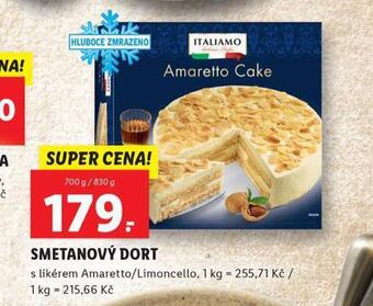 Lidl Smetanový dort nabídka