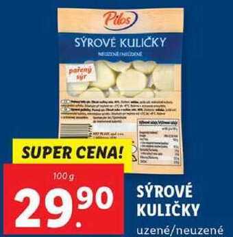 Lidl Sýrové kuličky, 100 g nabídka
