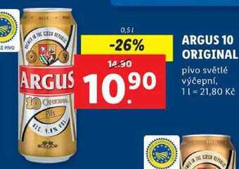 Lidl Argus 10 original, 0,5 l nabídka