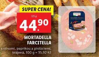 Lidl Mortadella farcitella, 125 g nabídka