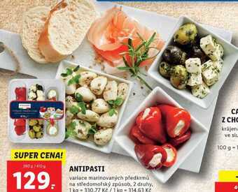 Lidl Antipasti, 390 g/410 g nabídka